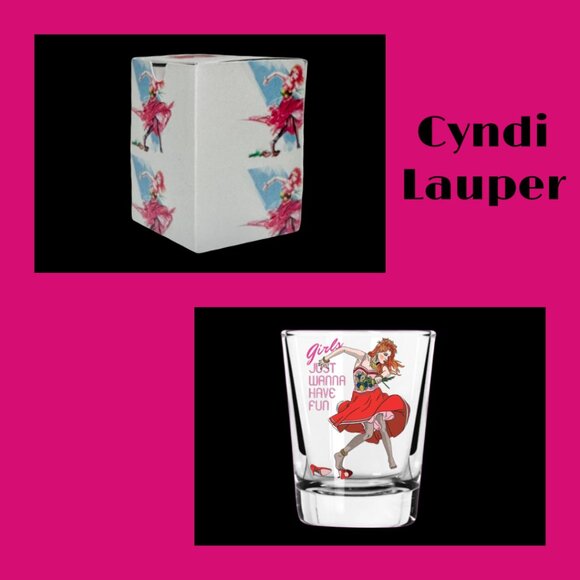 Women ROCK/POP Singers/Artists/Musicians SHOT GLASS/ GIFT BOX SETS - Picture 11 of 16